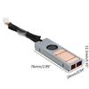M.2 NVME 2280 SSD Cooling Fan Heat Dissipation M.2 Desktop Computer SSD Radiator