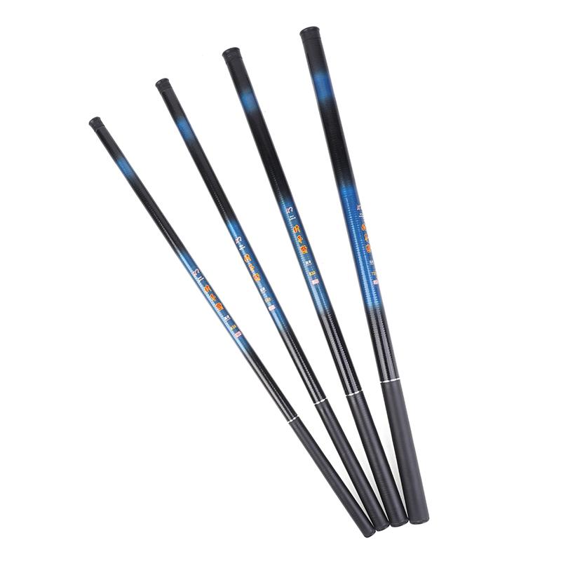 Vara de Pesca Telescópica para Rocha Fibra de Vidro 2.1/2.7/3.6/4.5/5.4/6.3/7.2M Vara de Pesca Spinning Vara Alimentadora de Carpa Vara de Surf Spinning