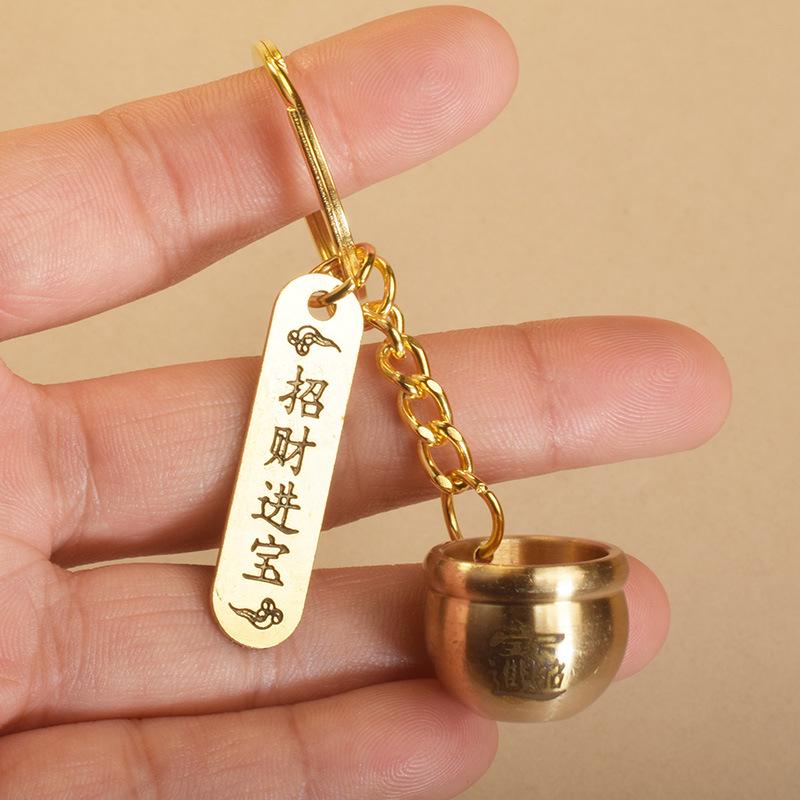 Nøkkelring, Lommebok, Baifu-krukke, Eple, Pixiu, Støvbrett, Buddha-amulett, Bilnøkkelanheng, Naturskjønt suvenir, Gatebod, Nattmarkedsartikkel.