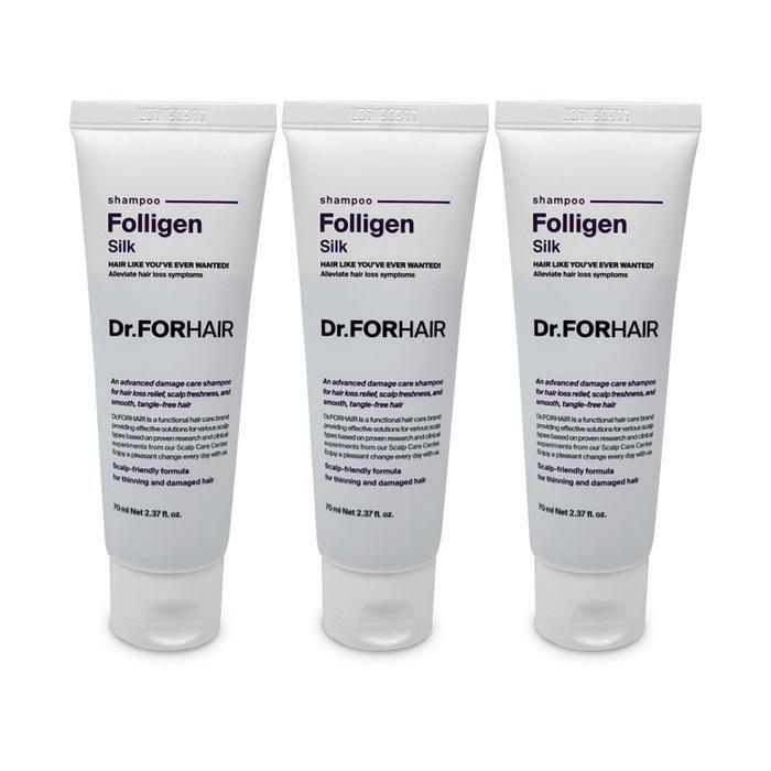 

DR.FORHAIR Folligen Silk Shampoo for Damaged Hair, Citrus Floral Scent, 70ml (Portable) 3 Ss (15948539)