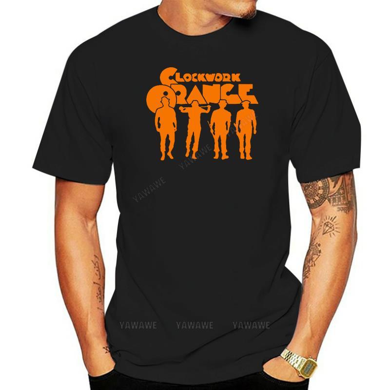 Vintage Printing Compassionate Youth A Clockwork Orange T Shirt Anthony Burgess Cult Movie Film Poster Kubrick 80S Mens Tshirt
