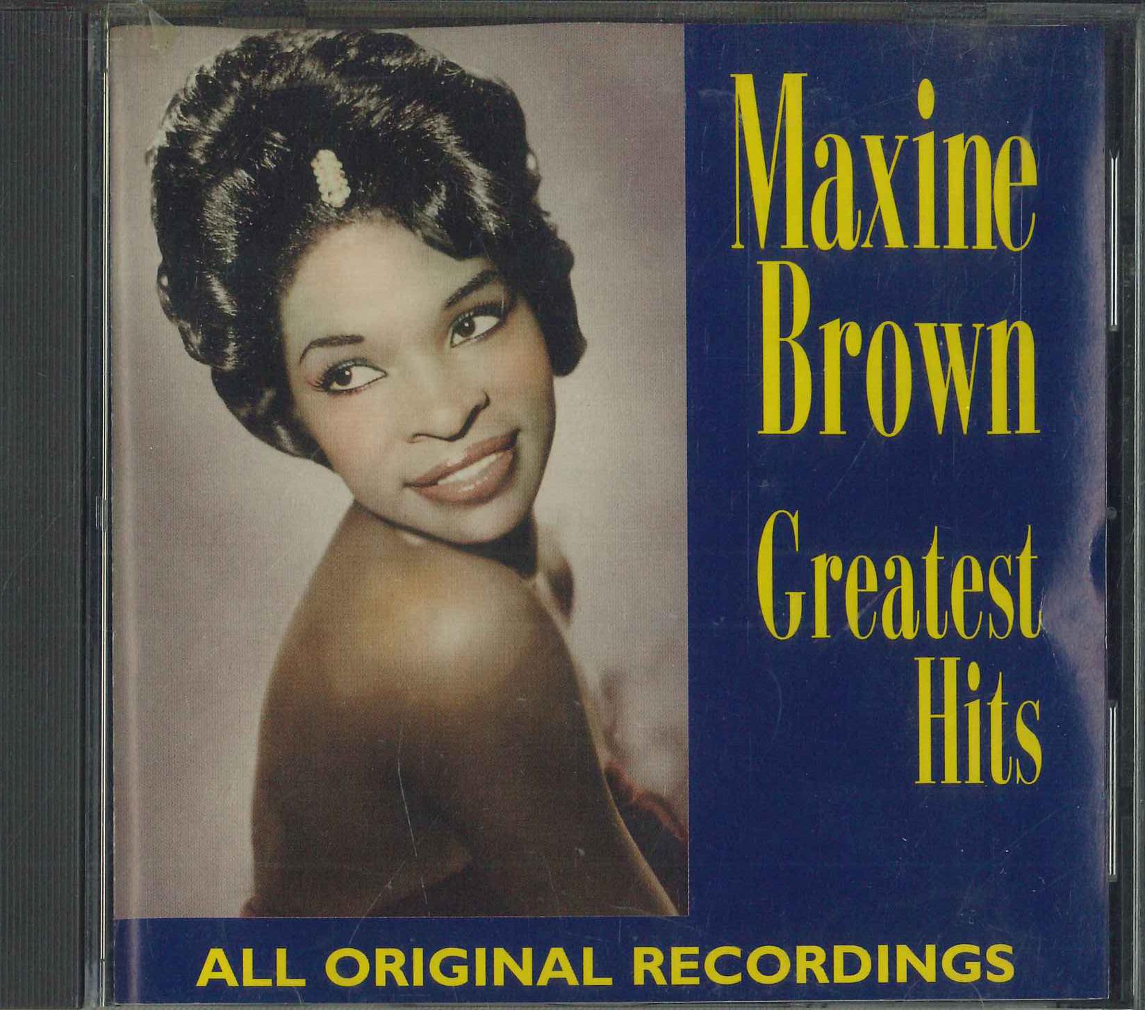 

CD MAXINE BROWN - Greatest Hits D277829 Curb Records 1996 Япония Соул/Фанк Б/У