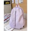 Spring New Schoolbag Women's Korean Ins Sweet Stars Girl Travel Small Backpack High Value Mori Backpack