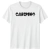 Camping TShirt Nature Silhouette Outdoor Adventure Fathers Day Gift