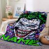 Customiz Name Personality Harley Quinn and the Joker Blanket Soft &Warm Sofa Office Bed Travel Lunch Break Blanket, Gift Suitable All Seasons