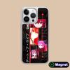 Date a Live Kotori Itsuka Silver Plating Magsafe Mobile Phone Case for iPhone 17 16 15 14 13 12 11 Air Pro Max Plus Cover