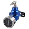 Adjustable Fuel Pressure Regulator Car Vehicle Refitting Fuel Supercharger Aluminum Universal with Gauge Kit