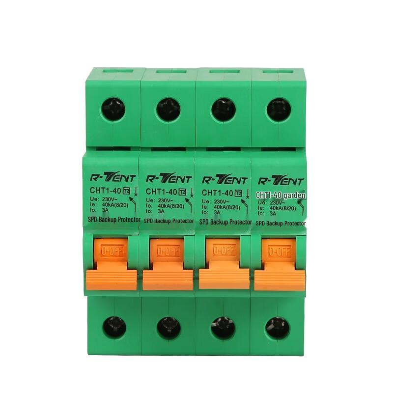 

Surge Protector with Backup Circuit Breaker CN plug (adapter included)