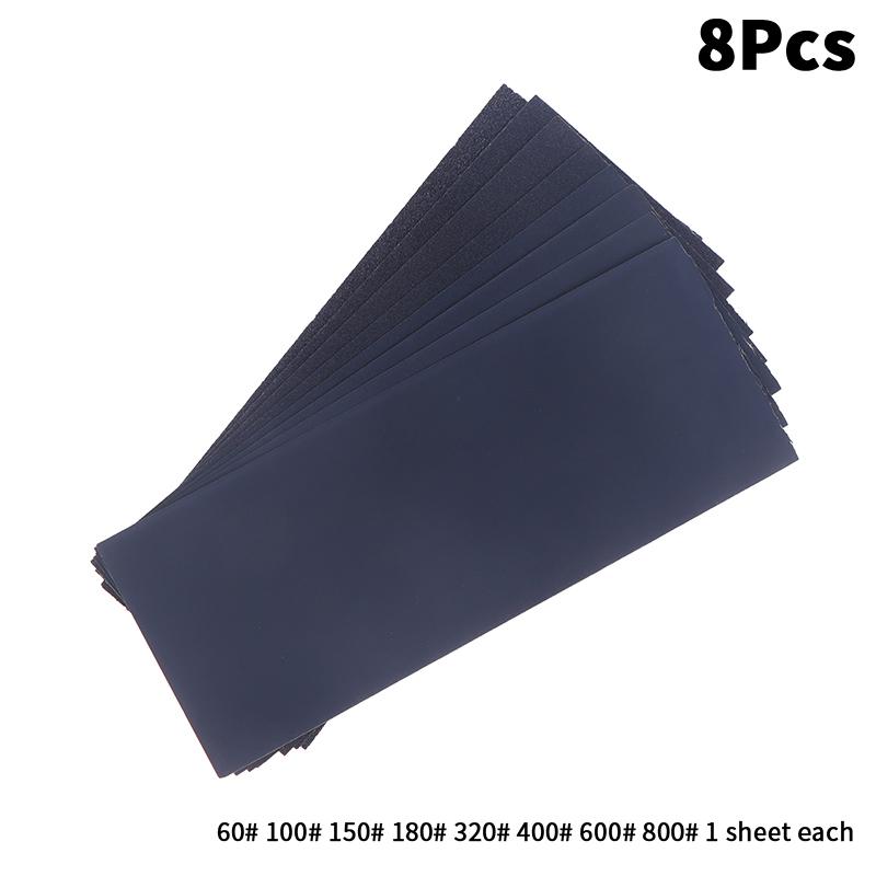5/6/8/10/18/24Pcs Sandpaper 2000 2500 3000 5000 7000 Mixed Grits Sand Paper Water/Dry Sanding Paper Abrasive Tool