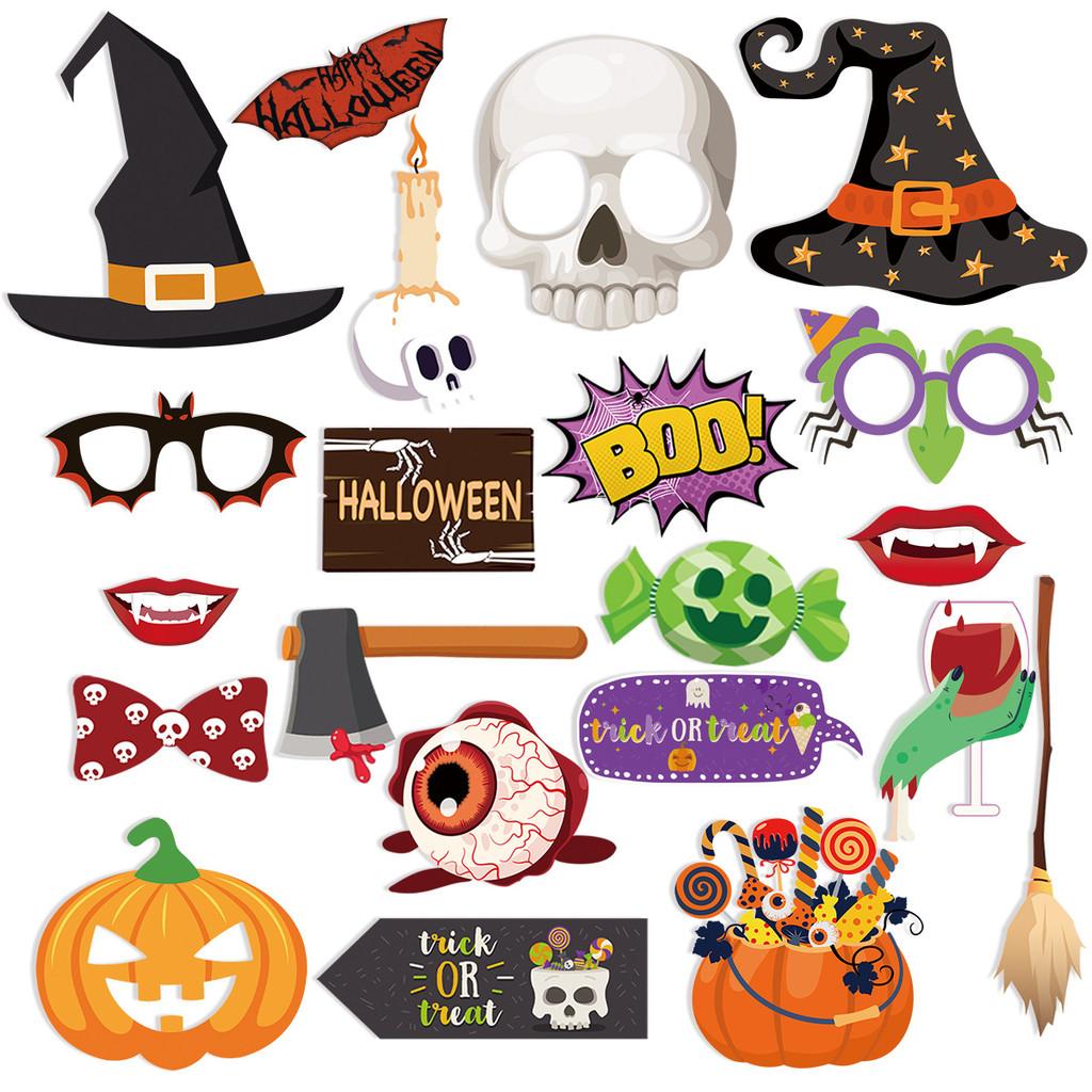 Photo Halloween Decor Prop With Skeleton Pumpkin For Trick Or Treat Celebrations