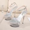 2022 Summer Waterproof Platform Stiletto Heels - Women's Fashion Wedding & Casual Shoes