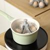 Food Grade Silicone Egg Boiler Rack Boiled Egg Cooker with Anti-Scald Handle Kitchen Gadget for Cooking Eggs