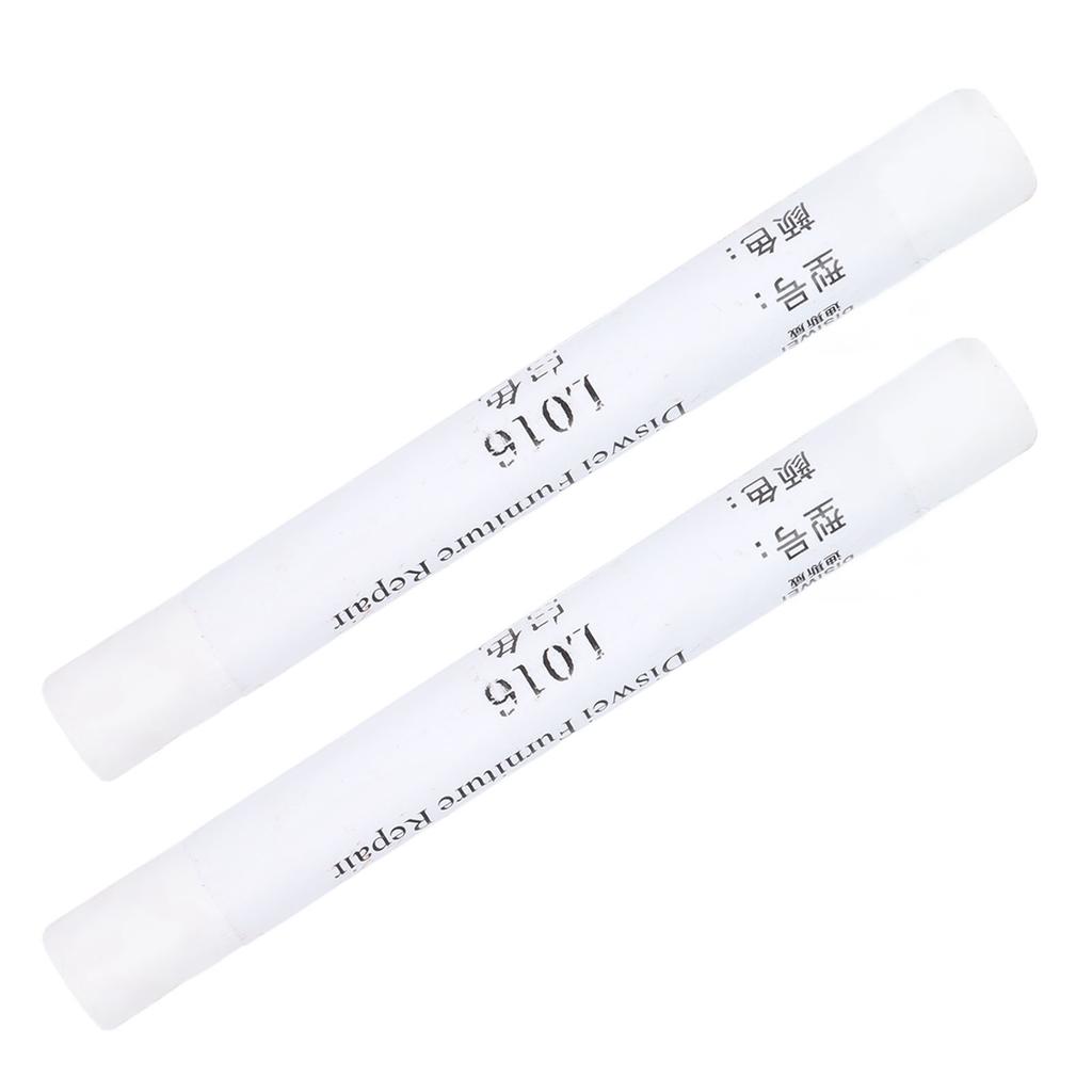 2pcs Furniture Paint Floor Repair Crayon Scratch Patch Paint Pen Wood Composite Repairing Material