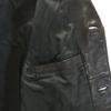45rpm Leather coat 3 black Men's Used