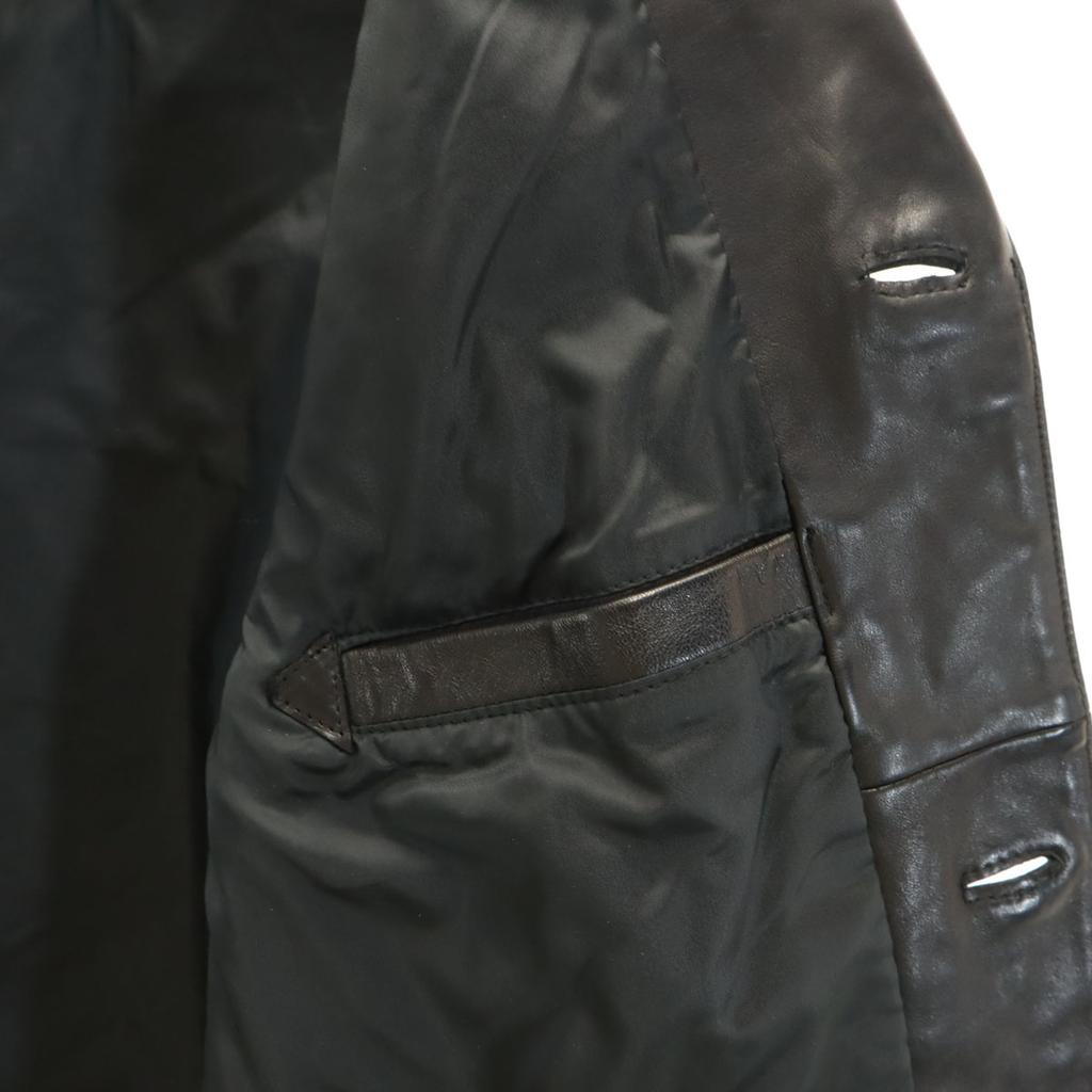 45rpm Leather coat 3 black Men's Used