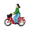 1:87 Fahrradfahrerfigur Weiches Material PVC Miniatur-Fahrradfiguren für Landschaftsszenen