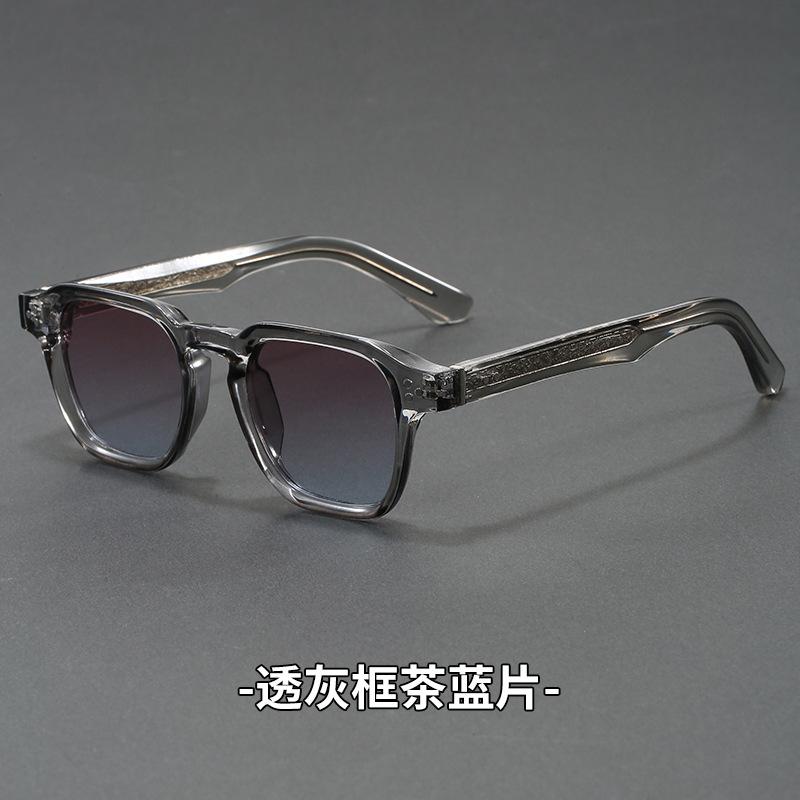 Classic Square Sunglasses Men Vintage Luxury Brand Sun Glasses for Men Fashionable High Quality Shades UV400 Travel Beach Party