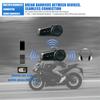 Maxto M2 Motorcycle Helmet Bluetooth Headset Intercom 6 Riders 1000M FM MP3 Helmet Casco Interphones Waterproof IP67  BT5.0