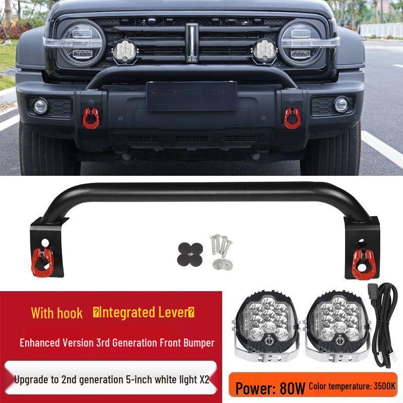 Tank 300 Front Bumper LED Spotlight Bracket Bull Bar Guard