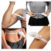 Portable 1PC Fitness Telescopic Health Tape Measure With Handle Torch Y-shaped Tape Measure Waist Circumference Tape Measure
