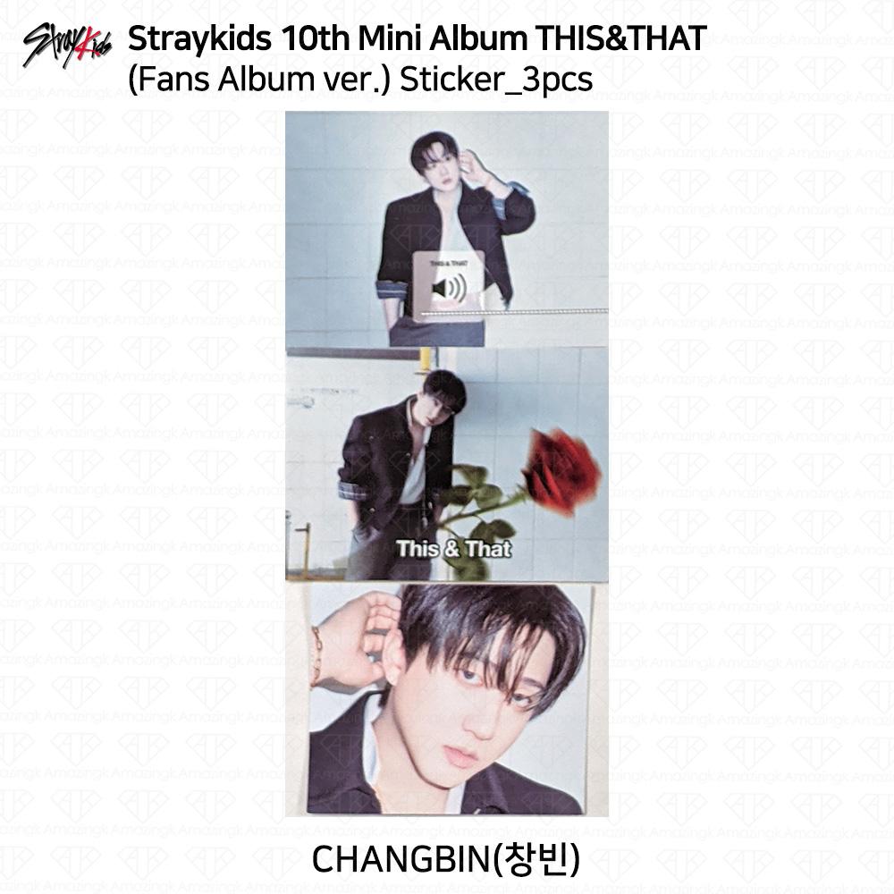 Stray Kids Il 10° Mini Album THIS&THAT Edizione Fan Album. Cartolina fotografica