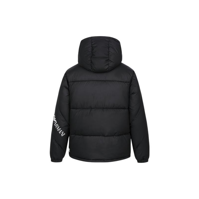 EMPORIO ARMANI Logo-print Padded Jacket 6LPB11PNADZ-1200