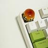 Handmade Creative Cross Cake Mechanical Keyboard Keycaps - Super Cute Hamburger Design