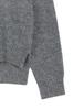 CURRENT Sailor Collar Hairy Knit Top [Charcoal]