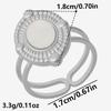 Exquisite White Shell Ring Silver Color Finger Jewelry Stainless Steel Rings For Women Men Accessories Beach Anillos Mujer Gift