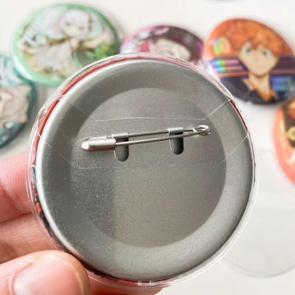 10pcs/Set CPP Badge Protective Sleeves Round 63/83mm Badge Protector Case For 58/75mm Badge Storage