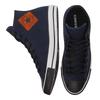Converse Chuck Taylor All Star Comfortable and Versatile Abrasion Absorbing High Top Espadrilles Unisex Navy Blue