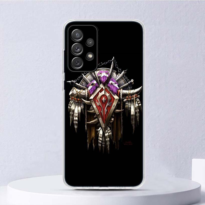 W-World Of W-Warcraft W-Wow Soft Case For Samsung Galaxy A16 A26 A36 A56 A15 A14 A13 A55 A54 A53 Phone Cover A25 A35 A24 A34 A23