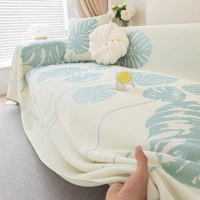 Summer Sofa Towel Full Cover Cloth Ins Style One-Piece Sofa Cushion Non-Stick Wool Summer Ice Silk Sofa Cover Towel