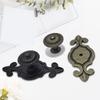 Pack Of 2 Antique Drawer Pulls Retro Cupboard Handles Easy Installation Strong Designs 7.35cm Length for Furniture
