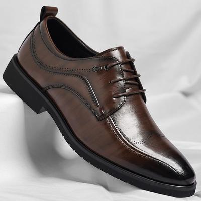 Pantofi bărbătești 2025 mărime mare piele Brock trend de afaceri îmbrăcăminte formală bărbătească stil britanic pantofi de navetă