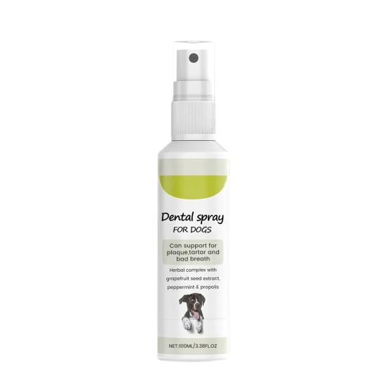 

100ML Pet Mouth Freshener Remove Bad Breath Cat Oral Spray Safe Ingredient Dog Breath Freshener Pet Supplies 100ML