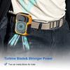 Mini Charging Fan Portable USB Neck Waist Hanging Fans Outdoor Heat Relief Tools Rechargeable Silent Long Use Life Powerbank