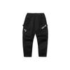 Pantalones Casuales Sueltos con Puño Anti-Cinco Li Ning para Hombre Parte Inferior Negro AKXR141-2