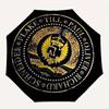 1pc SEAL OF AUTHORITY Umbrella with Plastic Handle,Suitable for All Seasons Home Travel Outdoor UmbrellaM1075