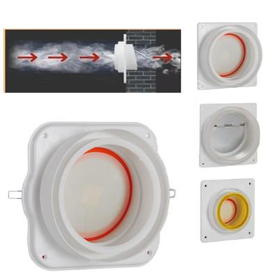 Válvula de Retención Humo Accesorios de Cocina Tubería Conducto de Ventilación Amortiguador de Retroceso Campana Extractora Válvula de Retención Sistema de Calefacción Enfriamiento Rejillas de Ventilación