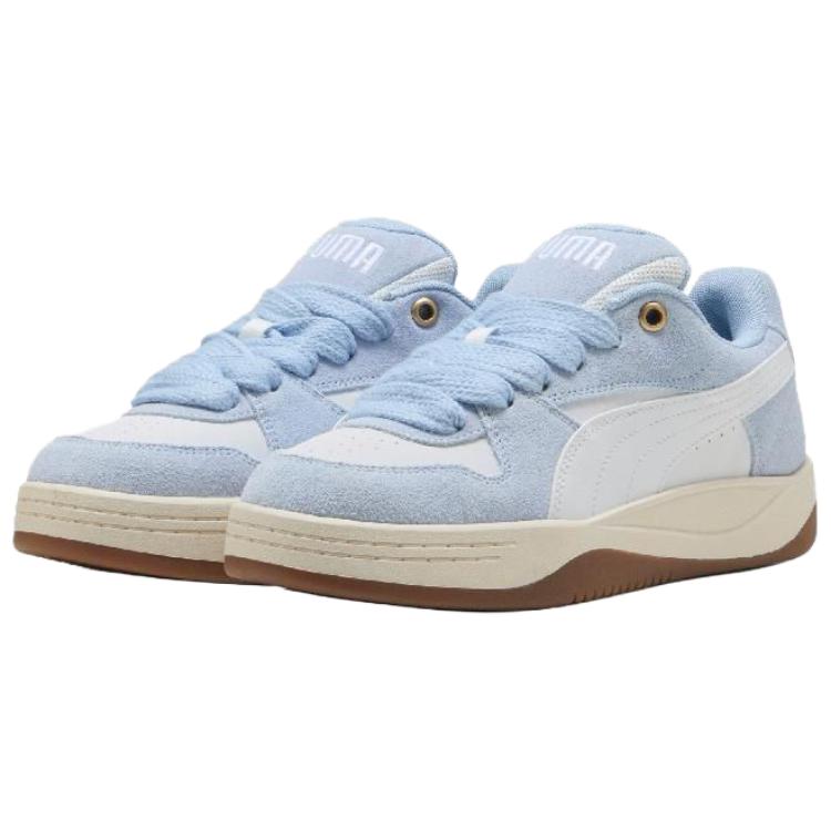 

New PUMA Park Luna Low top Skateboard Shoes Unisex Blue White 404284-03 37.5