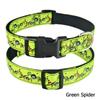 Orange Nylon Halloween Dog Collar Small Medium Large Pet Puppy Collar Adjustable
