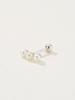Findelise 925 Freshwater Pearl Three-Ball Piercing