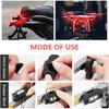 Universal LED Strobe Lights Motorcycle Anti Collision Warning Light USB Charging 7Colors Drone Flash Turn Signal Indicator