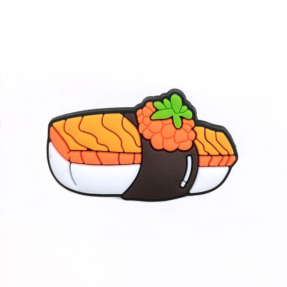 

Мультяшная серия еды Застежки-украшения для клогов - Съемные аксессуары для садовой обуви