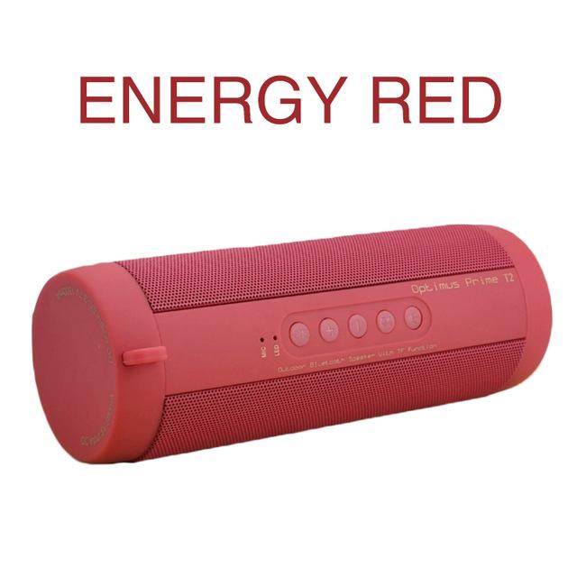 

T2 Высокомощный Bluetooth Музыкальный Басовый Динамик Водонепроницаемый Портативный Открытый Светодиодный Беспроводной Колонка Громкоговоритель Поддержка TF Карты красный