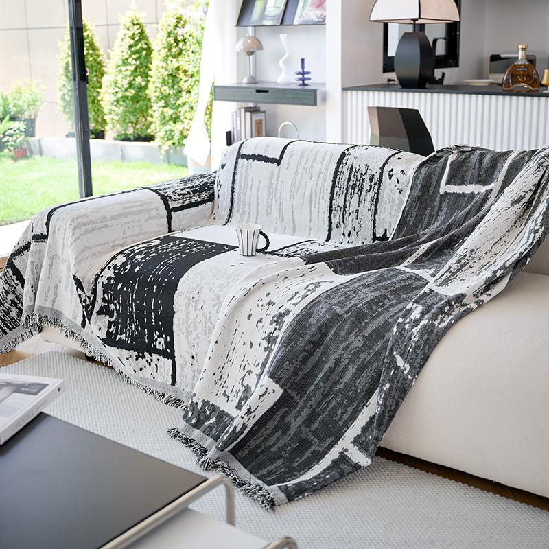 EIFLOY-Retro Chenille Sofa Towel Cover, Anti Cat Scratch, Universal Recliner Couch Cover, 1 Pc, 2 3 4 Seats, Drop Shipping