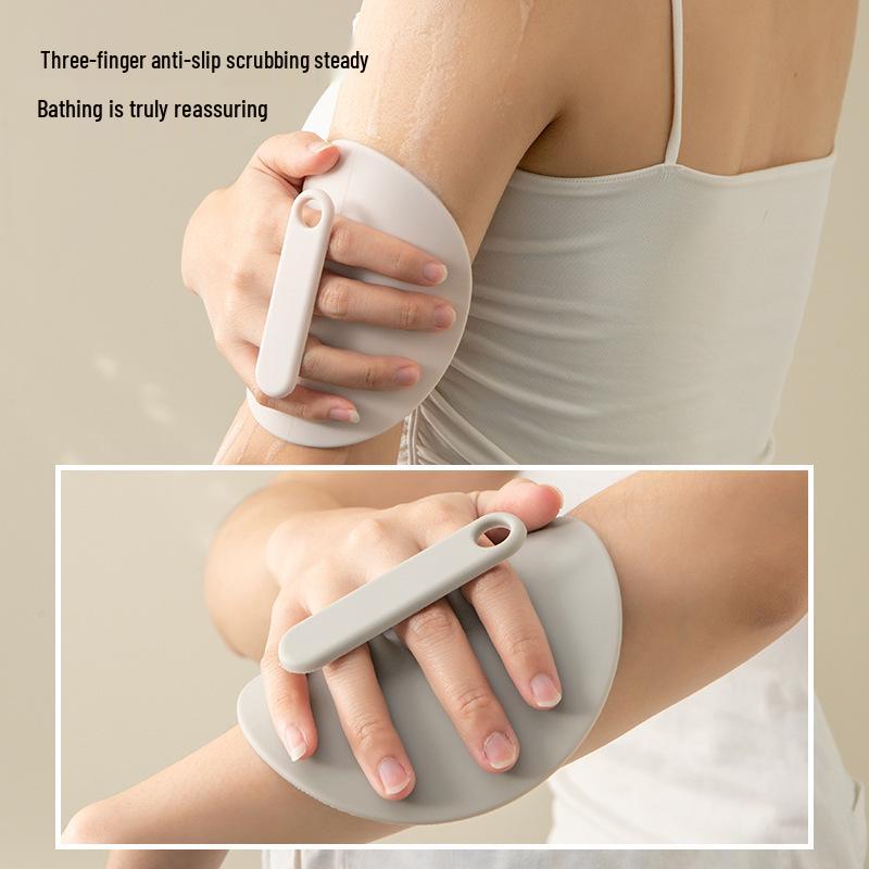 Silicone Exfoliating Back Scrubber Bath Towel for Women