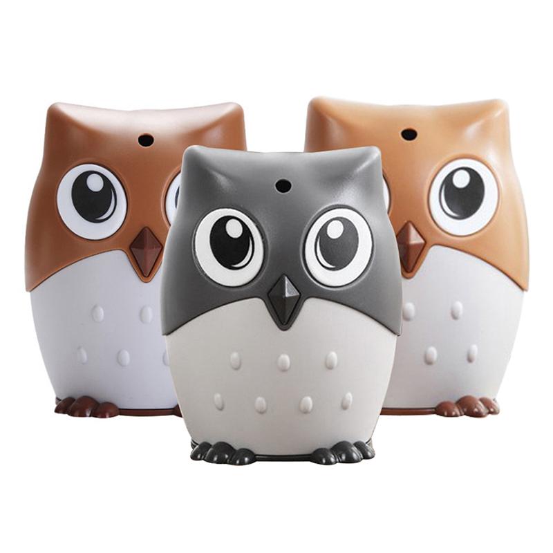 Cute Cartoon Owl Toothpick Holder Desktop Automatic Toothpick Dispenser Tooth Pick Container Family Bar Accessories