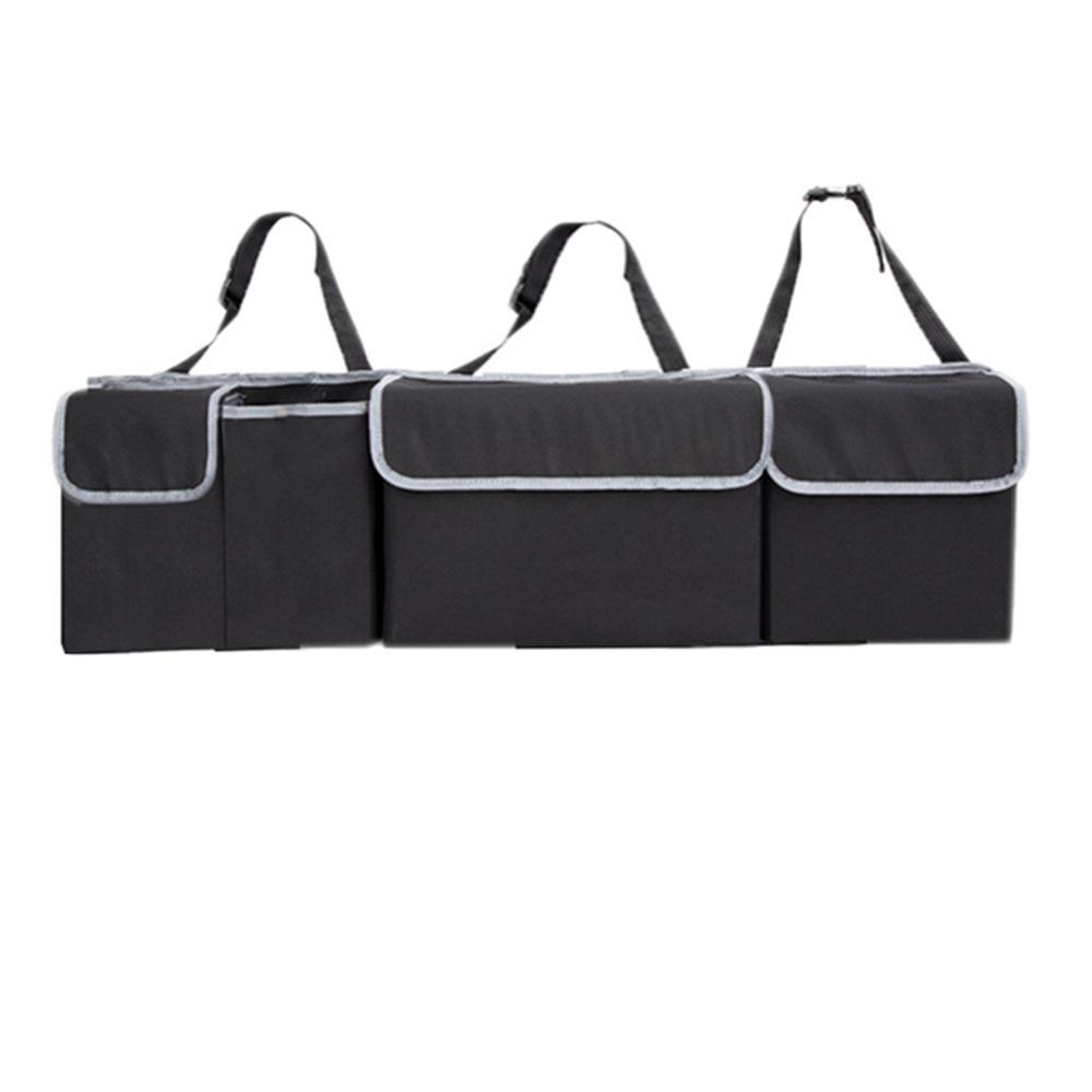 Car Seat Back Trunk Organizer: Multifunctional Storage Mesh Pocket for SUV Rear Row